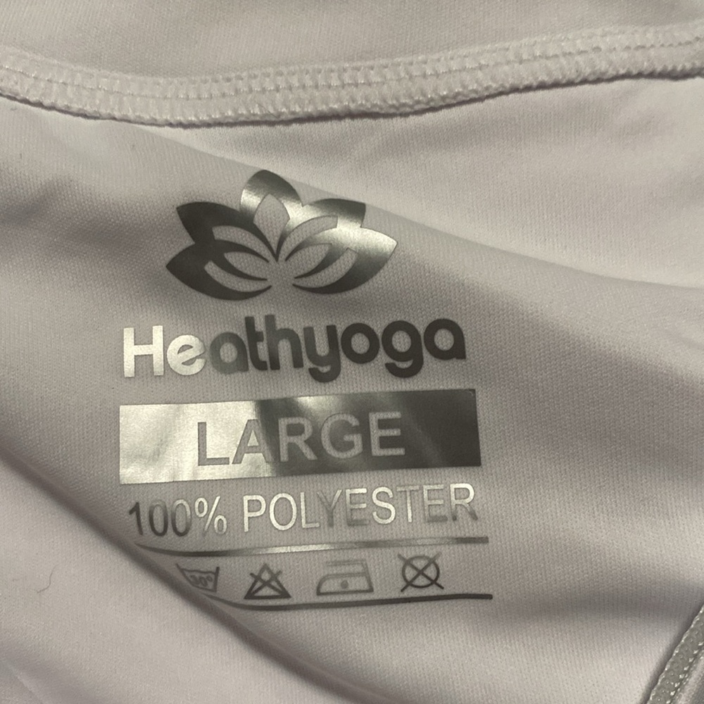 Heathyoga Rash Guard UPF 50+ Sun Protection Swim Shirt Size L - Picture 5 of 7